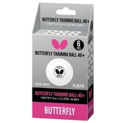 Butterfly Training 40+ Bordtennisbolde, 6 Stk.